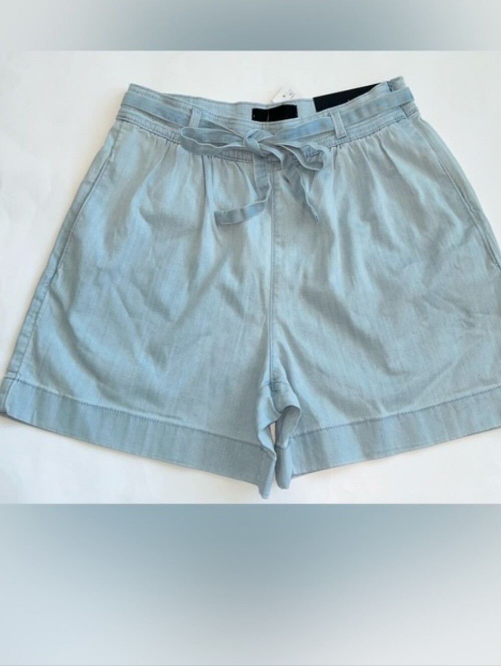 White House Black Market Light Blue Drawstring Women’s Shorts